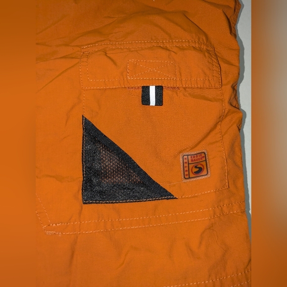 Eddie Bauer Mens Orange Swim Trunks Quick-Drying Relaxed Fit EUC Size Tall XXL - Picture 3 of 13